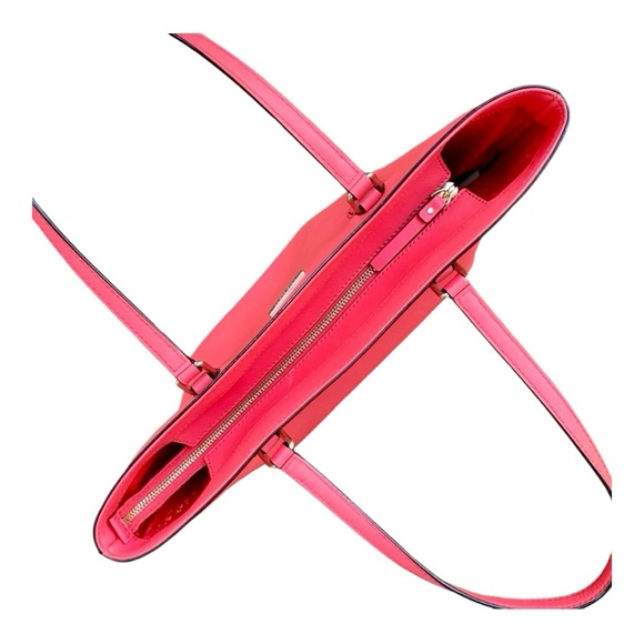 🌟 Stunning 'Crab Red' Kate Spade NY Laurel Way Dally Tote- EUC - Picture 8 of 15